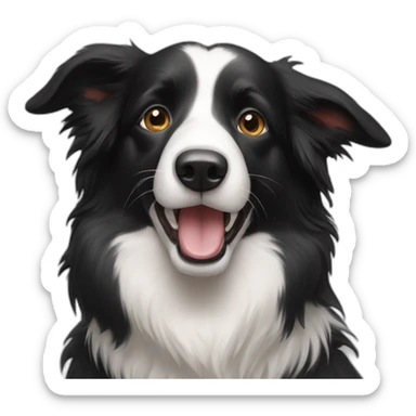 border collie sticker