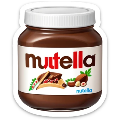 nutella sticker