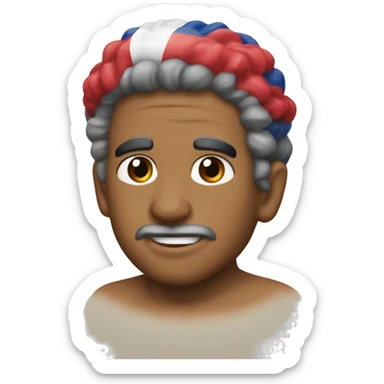 Puerto Rican culebra víbora de pico sticker