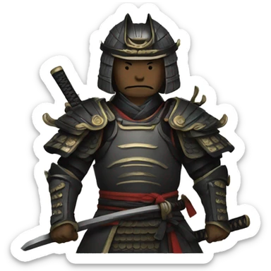 Samurai sticker