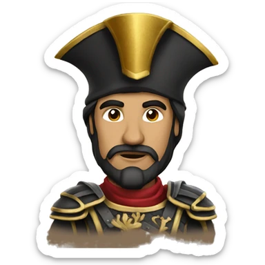 Spanish Conquistador sticker
