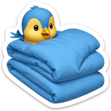 Un bebe oiseau mignon sticker
