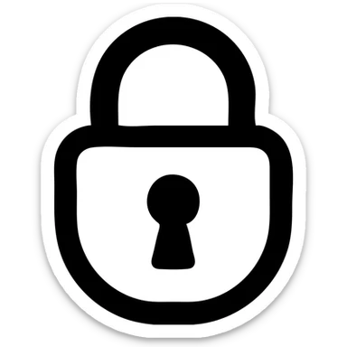 Convert to a clean, modern icon style with black and pink color scheme, no hearts, minimal details, flat color, suitable for app icons. sticker