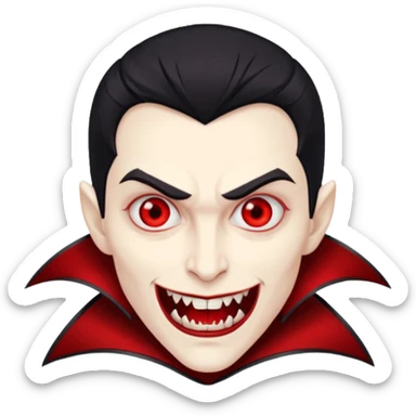 Vampire sticker
