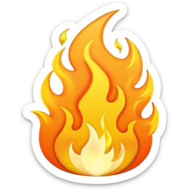 add fire sticker