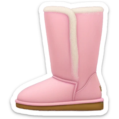 Pink tazman uggs sticker
