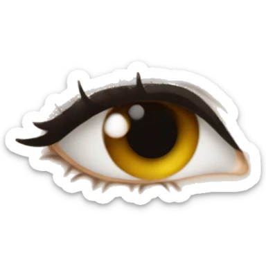 😒 pero cambia sus cejas para que se vea enfadado y añádele colorete sticker