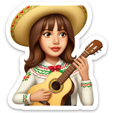 Mariachi Musician sticker
