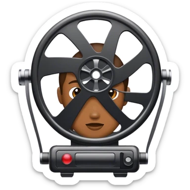 a video or reel icon with one person sticker