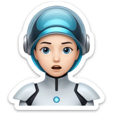 Sci Fi YES reaction sticker