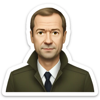 dmitry medvedev sticker