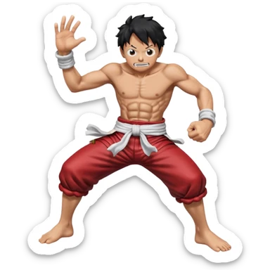 Luffy gear5 sticker