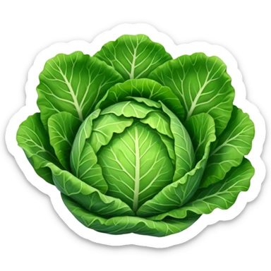 cabbage leaf   sticker
