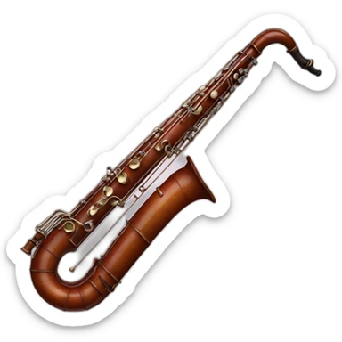 Bassoon-classical-instrument sticker