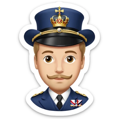 Prince George Duke Of Kent 5th Son of King George V sticker