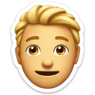 EMOJI THAT JUST BLUSH AND BLINK AT THE VIEWERS AWAY AS IF THEY WANT SOMETHING sticker