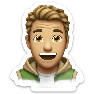 super excited  sticker