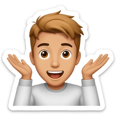 Super excited Josh sticker