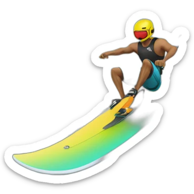 Wakeboard sticker