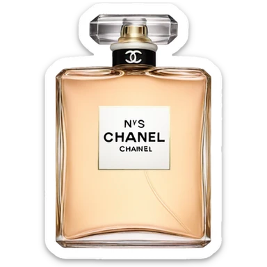 Chanel perfume sticker