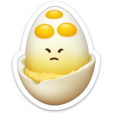 deviled egg sticker