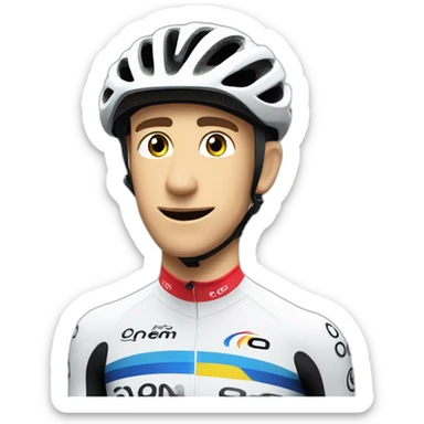 Tadej pogacar Tour de France  sticker