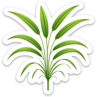 rice plant sticker