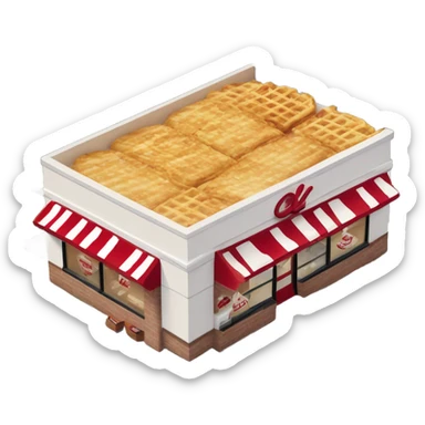 A  shop calls Chick Fil A sticker