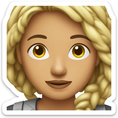 Mujer contadora sticker