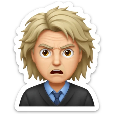 Teacher absolutely losing her shit sticker