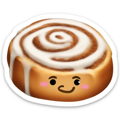 Cinnamon roll  sticker