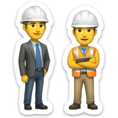 two architects sticker