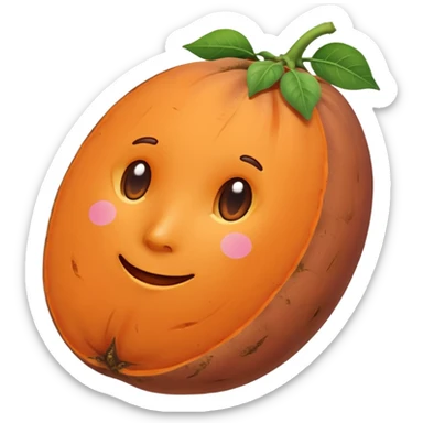 sweet potato sticker