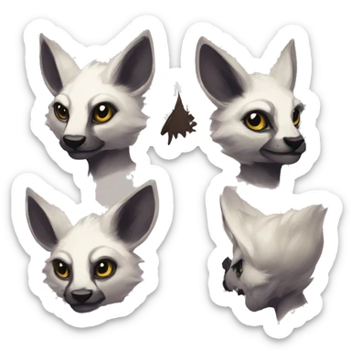 Modern Vernid-Trico-fantasy-species by LiLaiRa ful body sticker