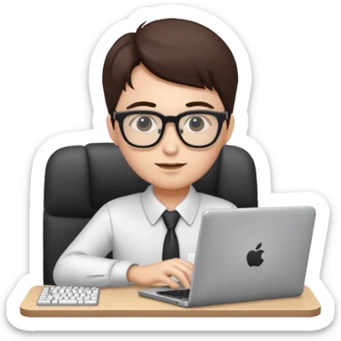 Admin written sticker