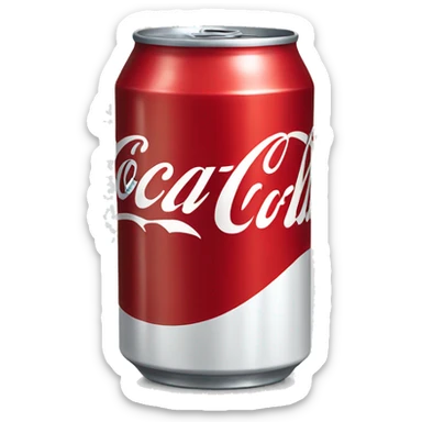 Coca Cola can  sticker