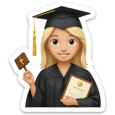 beach graduation trip sticker