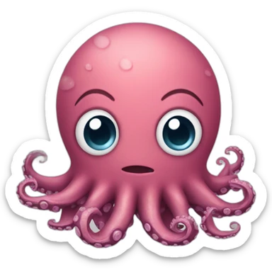 Emoji Idea "The Busy Octopus 🐙" sticker
