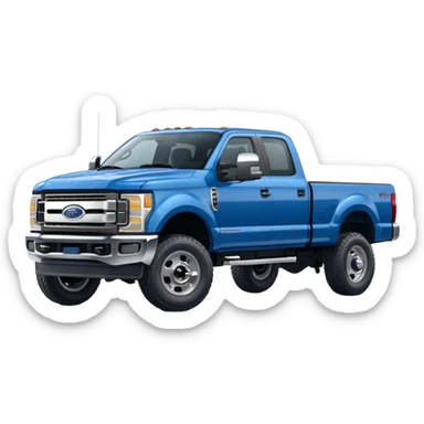 Ford Super Duty truck sticker