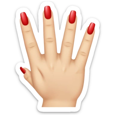 one finger nail art sticker