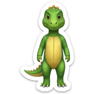 Dinosaur Pajamas sticker