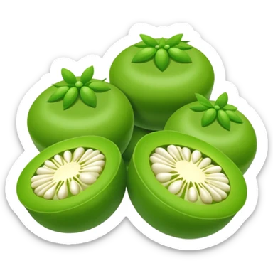 Sweet Panda Wasabi Pea sticker