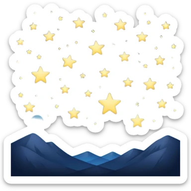 Stars sticker