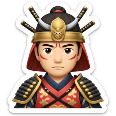 Samurai sticker