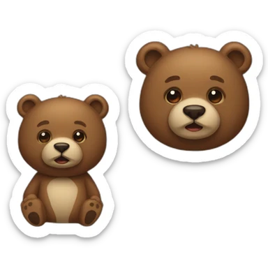 Larry beary sticker