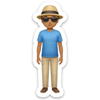 Naked guy witout any clothes and only shows his dick sticker