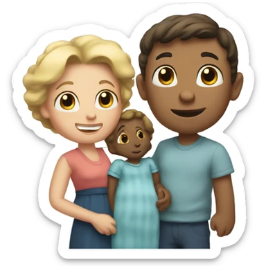 Linus loves mommy sticker