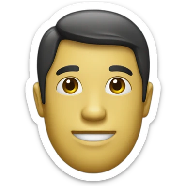 Homme banane sticker