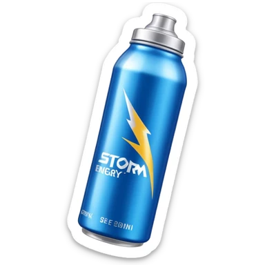  storm energy drink bottle like the can i creatw sticker