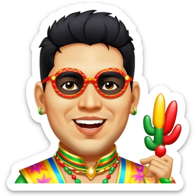 Joyful Reveler sticker